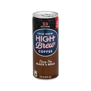 A can of High Brew cold brew coffee in black & bold